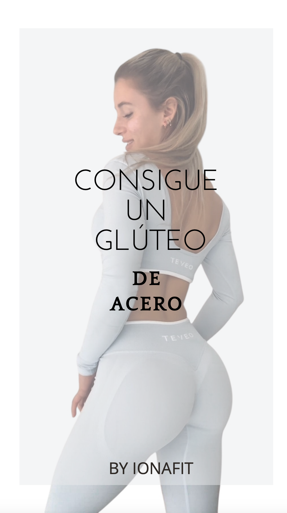 Ebook Tonifica Tus Glúteos Con Mi Método