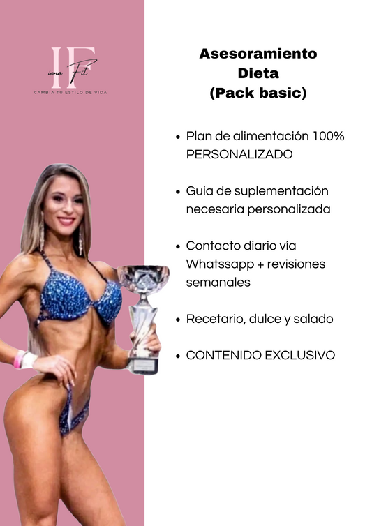 Asesoramiento dieta (pack básico)